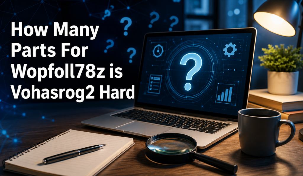 How Many Parts For Wopfoll78z is Vohasrog2 Hard